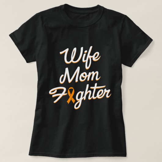 Multiple Sklerose Sensibilisierung Mama Ehefrau Kä T-Shirt (Design vorne)