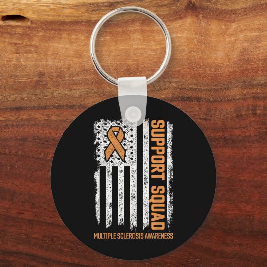 Multiple Sklerose-Unterstützung Squad Multiple Skl Schlüsselanhänger (Vorderseite)