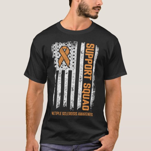 Multiple Sklerose-Unterstützung Squad Multiple Skl T-Shirt (Vorderseite)