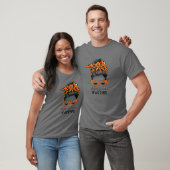 Multiple Sklerose Warrior Leopard Messy Bun MS Wa T-Shirt (Unisex)