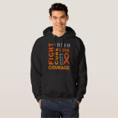 Multiple Sklerosis Awareness Fight Course Hoodie (Vorne ganz)