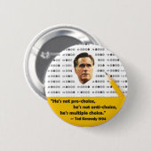 Multipler Choice Mitt Romney Button (Vorne & Hinten)