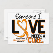 Multipler Sklerose bedarf einer Heilung 2 Postkarte (Vorne/Hinten)