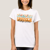 Multipler Sklerose MS Bewusstsein Wildblume T-Shirt (Vorderseite)