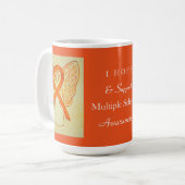 Multipler Sklerose Sensibilisierung für den Multip Kaffeetasse (Vorderseite Links)