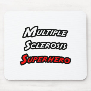 Multipler Sklerose Superheld Mousepad