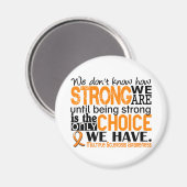 Multipler Sklerose Wie stark wir sind Magnet (Vorderseite/Rückseite)