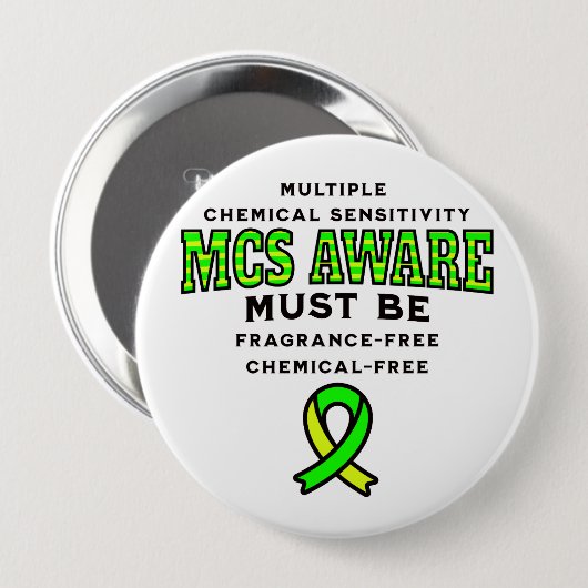 Multiples chemisches Empfindlichkeitsbewusstsein M Button (Vorne & Hinten)