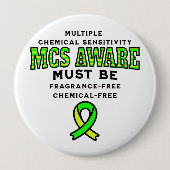 Multiples chemisches Empfindlichkeitsbewusstsein M Button (Vorderseite)