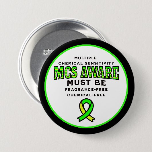 Multiples chemisches Empfindlichkeitsbewusstsein M Button (Vorne & Hinten)