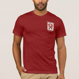 Multiples Myelom Awareness Ribbon Angel Custom T-S T-Shirt