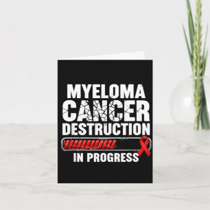 Multiples Myelom-Bewusstsein burgunderfarbenes Ban Karte
