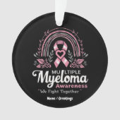 Multiples Myelom Bewusstsein, das wir gemeinsam be Ornament (Vorderseite)