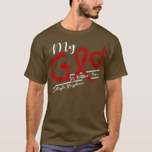 Multiples Myelom Bewusstsein, mein Gott ist stärke T-Shirt
