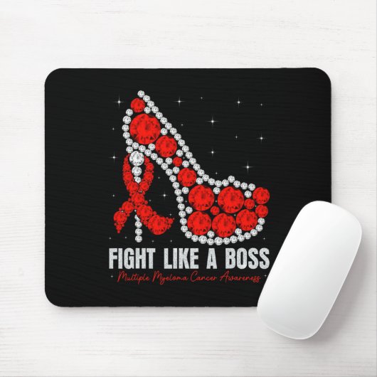 Multiples Myelom Bewusstsein zur Bekämpfung von Bl Mousepad (Mit Mouse)