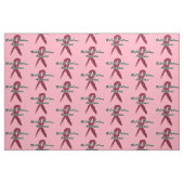 Multiples Myelom Bewusstseinsband der Hoffnung Stoff (Fat Quarter (45,7 x 55,9 cm))