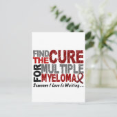 Multiples Myelom FINDET DIE KURSE 1 Postkarte (Stehend Vorderseite)