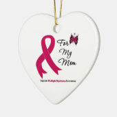 Multiples Myelom für meine Mama Keramikornament (Links)