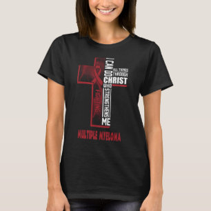 Multiples Myelom-Krieger kann alles durch T-Shirt
