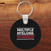 Multiples Myelom Krieger Multiples Myelom Bewussts Schlüsselanhänger (Vorderseite)