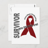 Multiples Myelom Postkarte (Vorne/Hinten)
