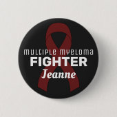 Multiples Myelom Ribbon Black Button (Vorderseite)