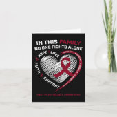 Multiples Myeloma Awareness Products Sister Vater Karte (Vorderseite)