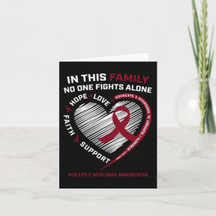 Multiples Myeloma Awareness Products Sister Vater  Karte