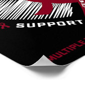 Multiples Myeloma Awareness Products Sister Vater  Poster (Ecke)