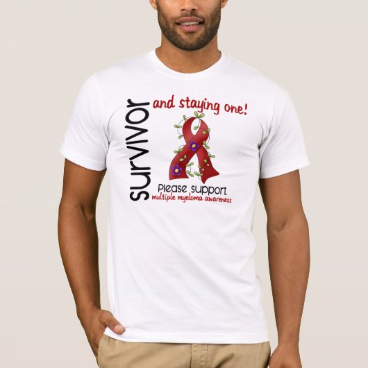 Multiples Myeloma des Überlebend-9 T-Shirt (Vorderseite)