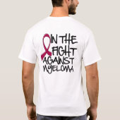 Multiples Myeloma - im Kampf T-Shirt (Rückseite)