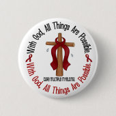 Multiples Myeloma MIT GOTT-KREUZ 1 Button (Vorderseite)