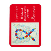 Multiples Ribbon-Magnet für Kinder Magnet (Vertikal)