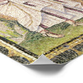 Multiplikation von Brot und Fischen Poster (Ecke)