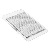 Multiplikationstabelle 30 mit 20 Zoll Magnet (Rechte Seite)