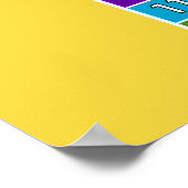 Multiplikationstabelle für Lehrer und Mathematiker Poster (Ecke)