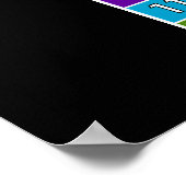 Multiplikationstabelle.. Instant-Rechner! Poster (Ecke)