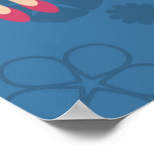 Multiplikationstabelle mathematisches Poster (Ecke)