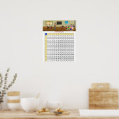 Multiplikationstabelle Poster Chart (Küche)
