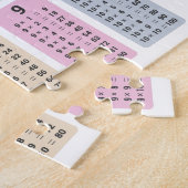 Multiplikationstabelle Puzzle (Seite)