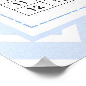 Multiplikationstabellen Poster (Ecke)