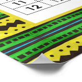 Multiplikationstabellen Poster (Ecke)