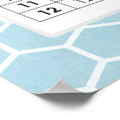 Multiplikationstabellen Poster (Ecke)