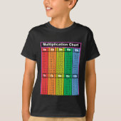 Multiplikationstabellen Zeit 1 bis 10 Kinder T - S T-Shirt (Vorderseite)