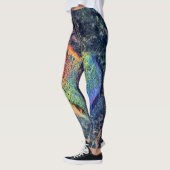 Multiprint-Leggings für gestrichene Herzstücke Leggings (Links)