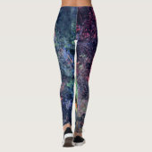 Multiprint-Leggings für gestrichene Herzstücke Leggings (Rückseite)
