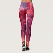 Multiprint LeggingsHeartbeat Elegance" Leggings (Rückseite)