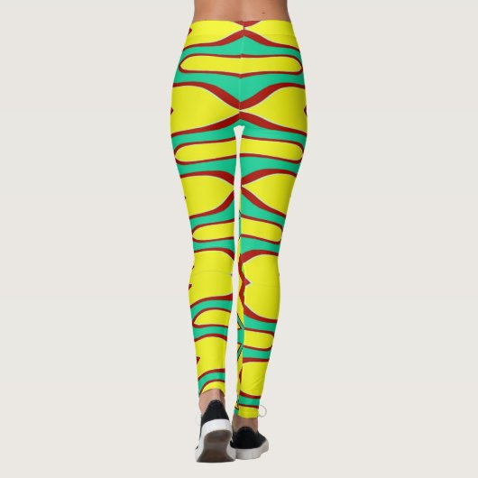Multiprint "Ratti_Creative_Arts" Leggings (Rückseite)