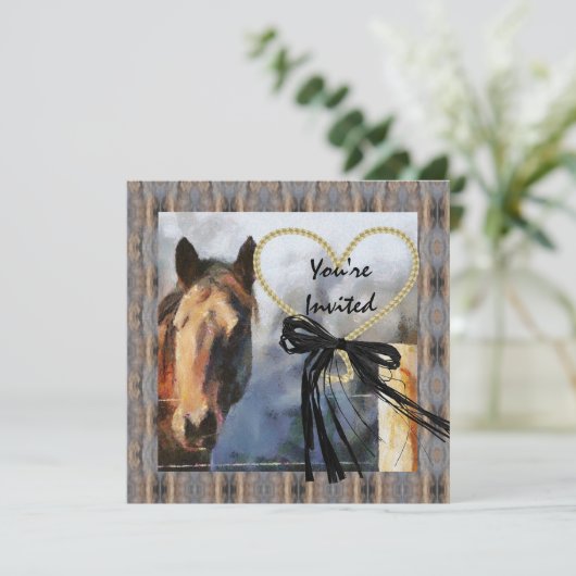 MULTIPURPOSE - Einladung zu Pferden (Stehend Vorderseite)