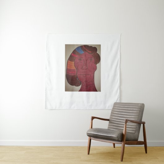 Multiracial Art Tapestry Wandteppich (Beispiel)